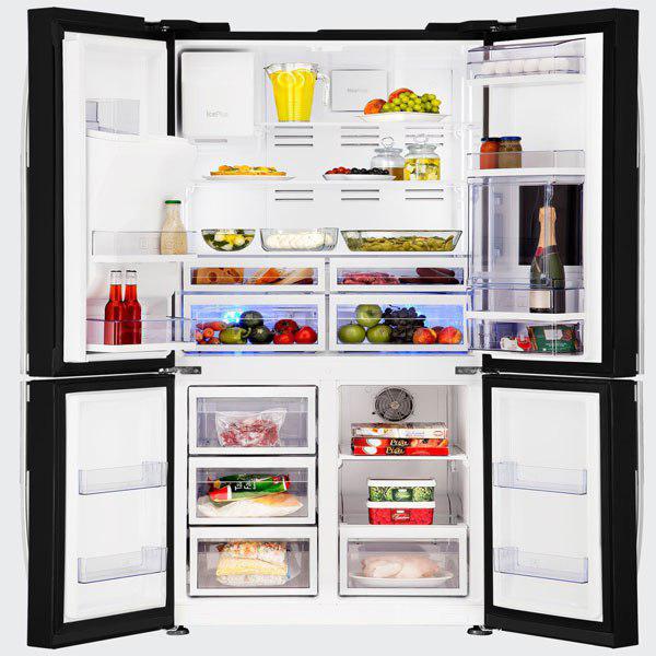 تصویر یخچال بکو فریزر ساید بای ساید مدل GNE134821P، تصویر Refrigerator Beko freezer GNE134821P