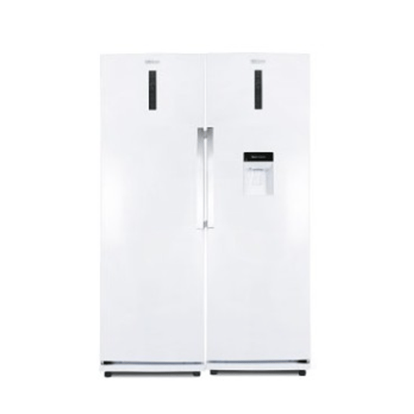 یخچال نیکسان فریزر دو قلو نوفراست - یخساز دستی - 20 فوت مدل NR592DN - NF592DN، Refrigerator NIKSU NR592DN - NF592DN