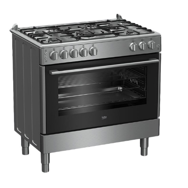 تصویر اجاق گاز بکو GC 15125 FX، تصویر Stove Beko GC 15125 FX